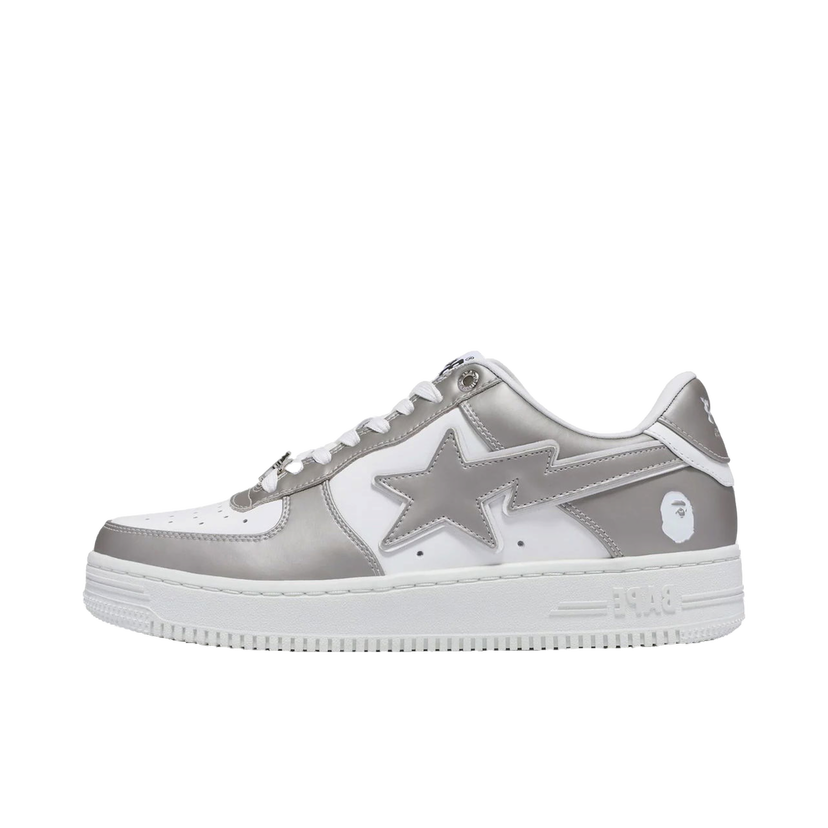 Tenisky a topánky BAPE A Bathing Ape Bape Sta #4 Silver Šedá | 1J80-191-053-SVA/001FWJ801053I-SVR