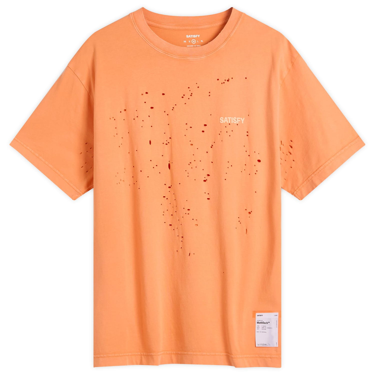 Tričko Satisfy MothTech T-Shirt Oranžová | 11006-ADO-SAB, 0