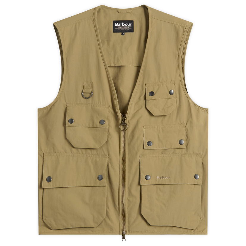 Vesta Barbour Men's Heritage + Utility Editor Vest Béžová | MGI0305GN51