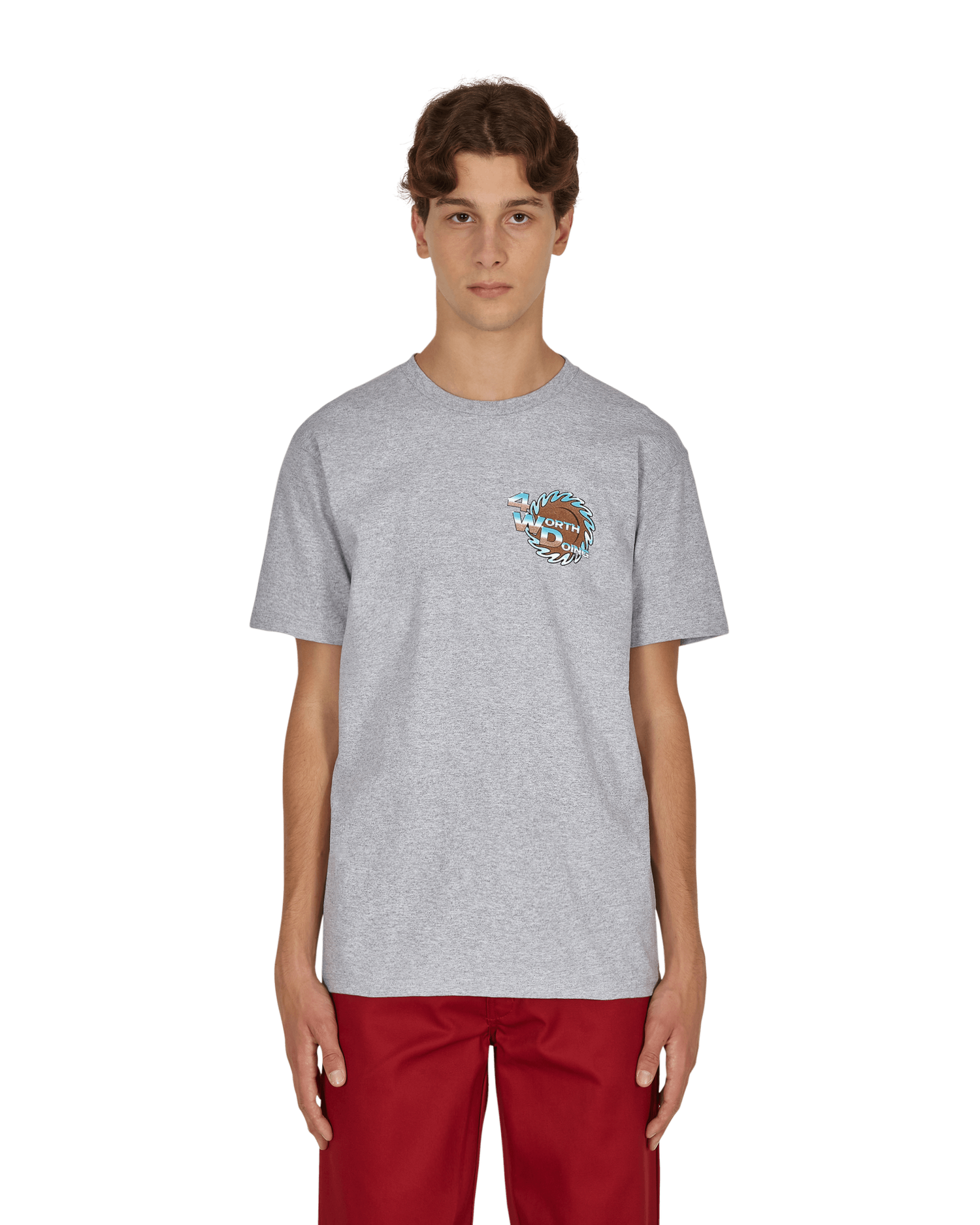 Tričko 4 WORTH DOING The Know-How T-Shirt Šedá | 4WDKNOWTEE HEATHER GRAY, 0