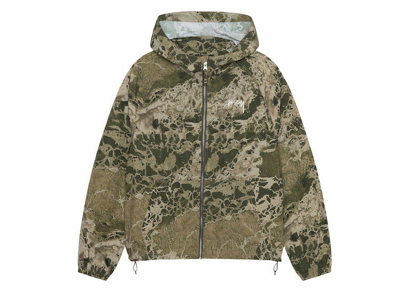 Vetrovka Stüssy Stussy Realtree Wav3 Beach Shell Jacket Zelené | 115770