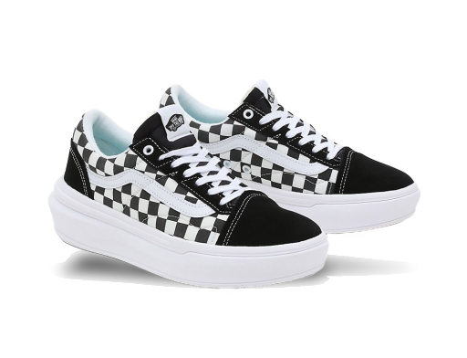 Tenisky a topánky Vans Chaussures Checkerboard Old Skool Overt Cc (black/checkerbo) Men,women Noir, Taille 34.5 Čierna | VN0A7Q5E95Y
