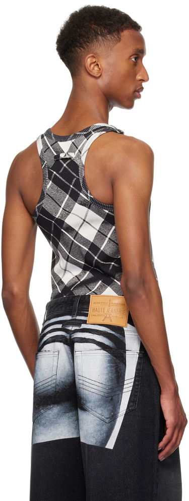 Tielko Jean Paul Gaultier Jean Paul Gaultier Salopette Detail Tank Top Čierna | 24/31-F-DB042-J565-000201, 2