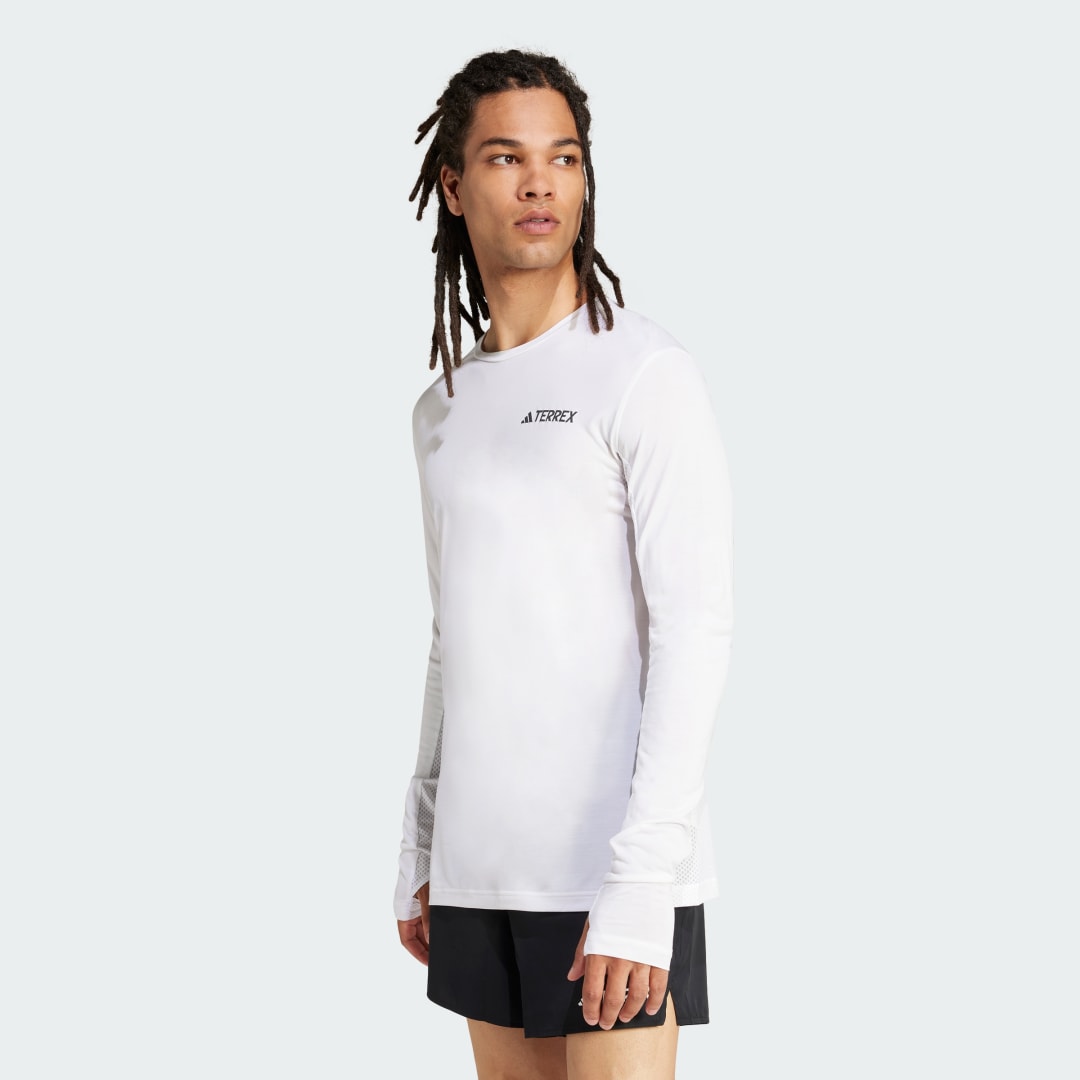 Tričko adidas Performance Terrex Xperior Climacool+ Long Sleeve Running Top Biela | JN8124, 0