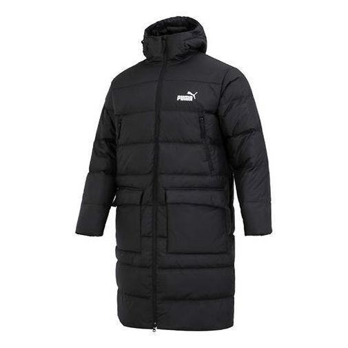 Prešívaná bunda Puma Long Padded  Jacket Čierna | 849985-01, 0