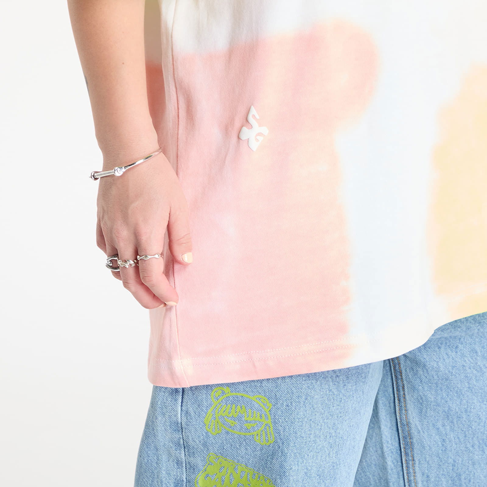 Spiritual Gangster Prism Lights Tie-Dye T-Shirt