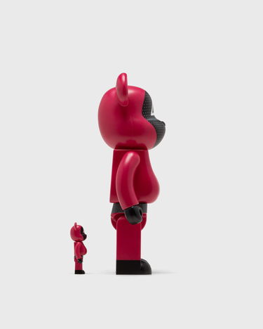 Zberateľské Medicom Toy SQUID GAME SOLDIER 2-PACK 100% and 400% BE@RBRICK set Červená | MED1104, 2