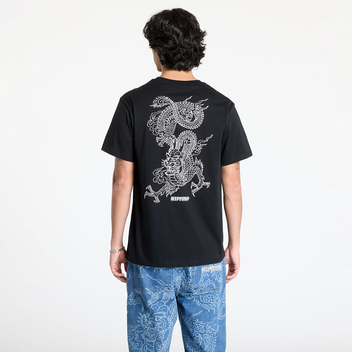 Tričko RIPNDIP RIPNDIP Haku T-Shirt Čierna | RNDHOL24149, 1