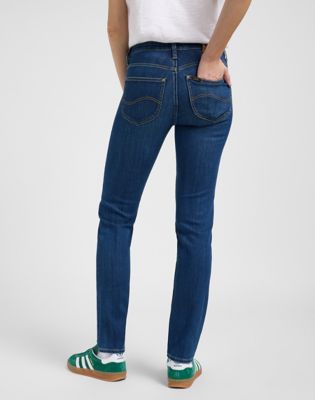 Džínsy Lee Slim Jeans Elly 34x33 Modrá | 112363792, 0