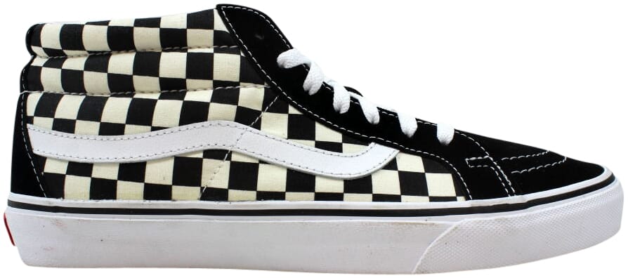 Tenisky a topánky Vans Sk8-Mid Reissue Checkerboard Čierna | VN0A391FQXH, 0
