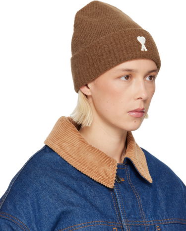 Kulicha AMI Alpaca Striped Ami De Coeur Beanie Šedá | H25UBO005.KN0135, 3