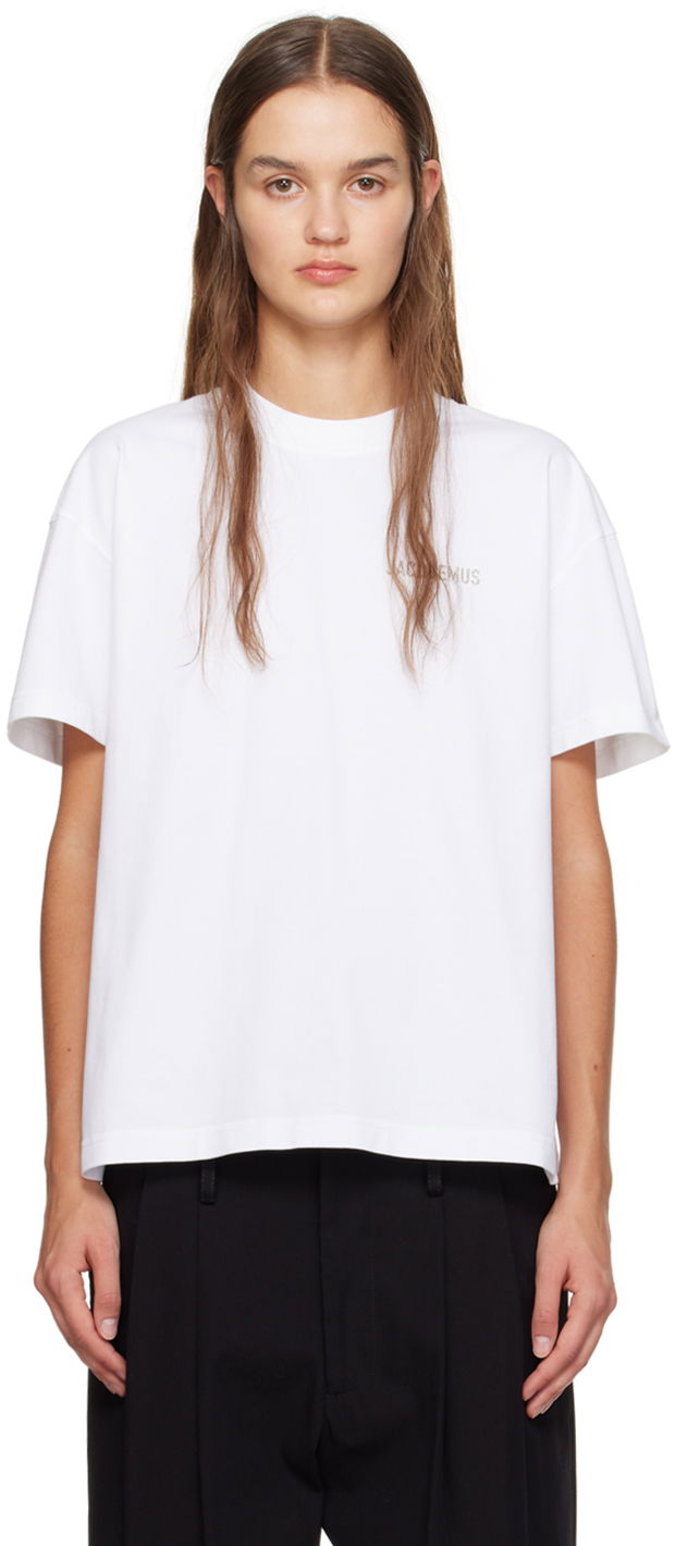 Tričko Jacquemus Guirlande 'Le t-shirt fiesta' T-Shirt Biela | 23H233JS223-2003, 0