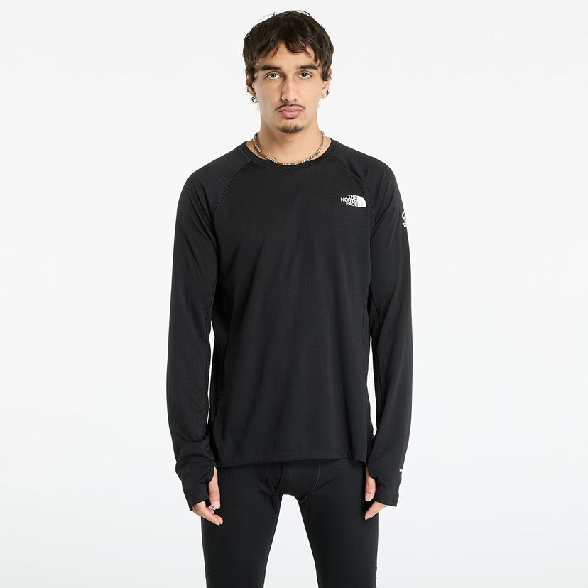 Mikina The North Face Summit Pro 120 Crew Sweatshirt Čierna | NF0A87ZTJK31
