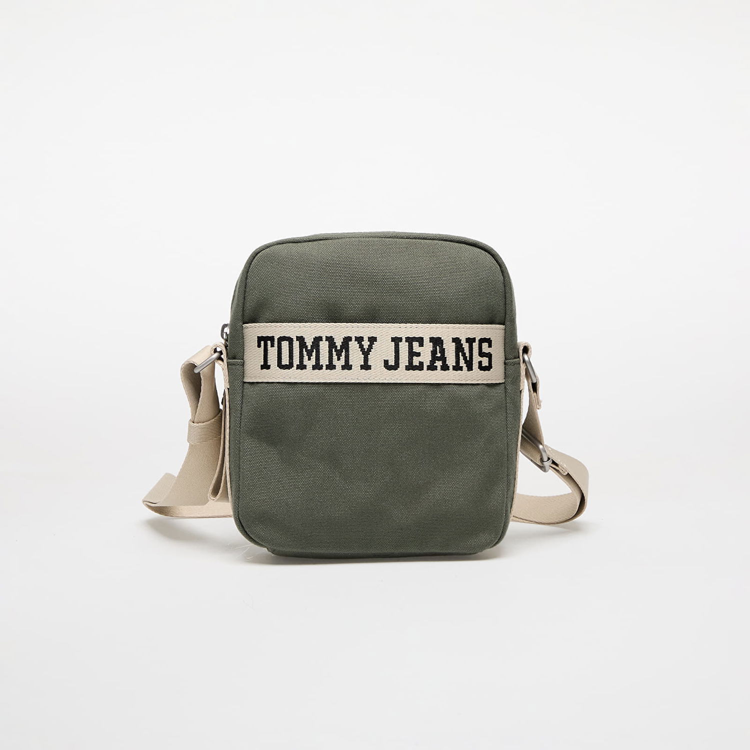 Taška cez rameno Tommy Hilfiger Tommy Jeans Retro Cool Reporter Bag Zelené | AM0AM13277 MRH, 1