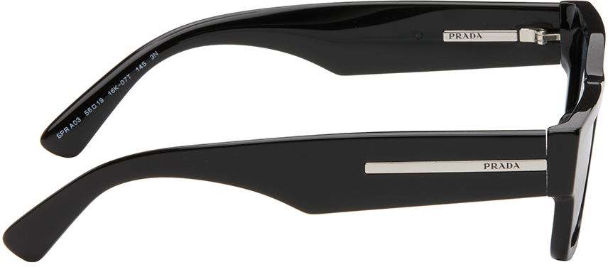 Slnečné okuliare Prada Iconic Metal Plaque Sunglasses Čierna | 0PR A03S 8056597970686, 1