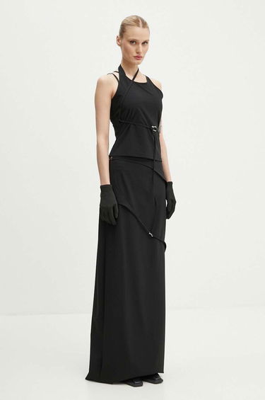 Tielko HELIOT EMIL Asymmetrical Tank Top Čierna | PREAW24.W.09.121, 1