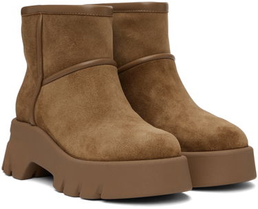 Tenisky a topánky Gianvito Rossi Gianvito Rossi Shearling Ankle Boots Hnedá | G73055.20GOM.SNF, 3