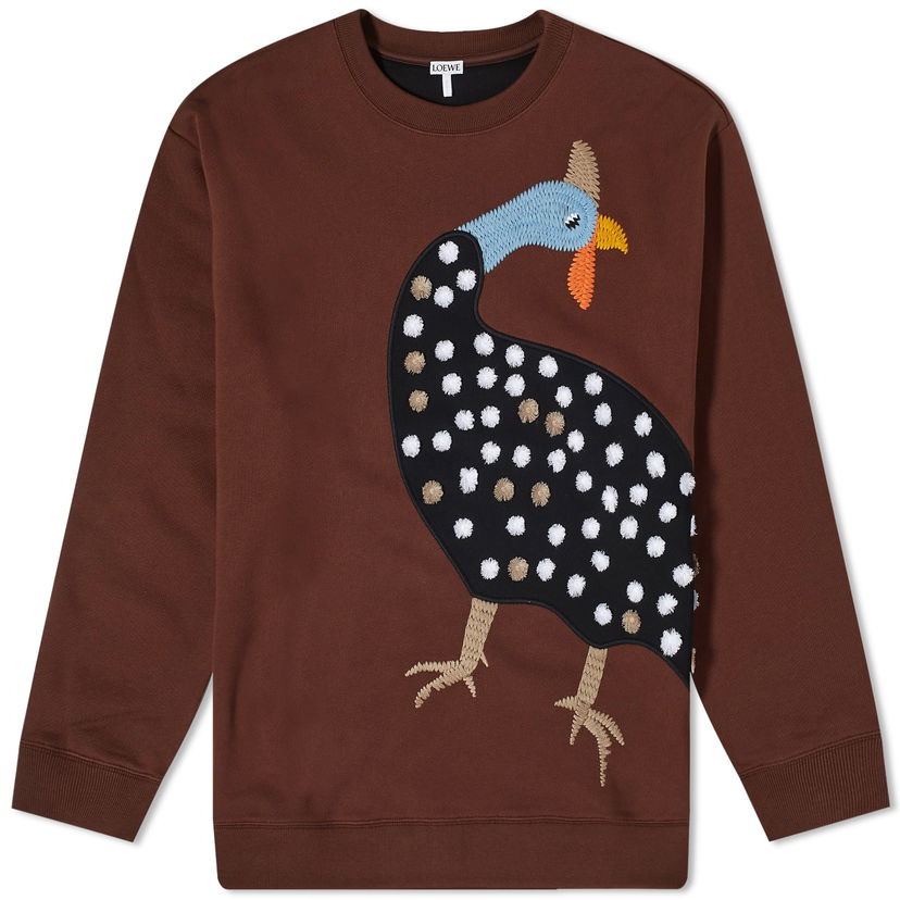 Sveter Loewe Bird Sweater Hnedá | H526Y22XAL-3370