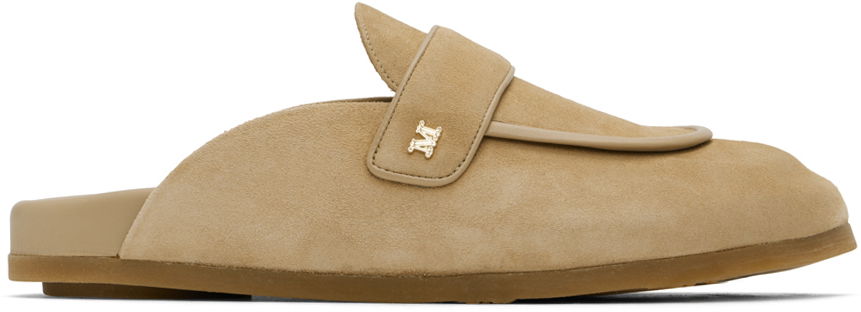 Tenisky a topánky Max Mara Suede Mules Béžová | 2424526331600, 0