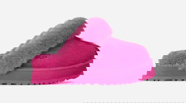 Tenisky a topánky UGG Disquette Fuzzy Suede Slipper Größe 36 Ružová | 1122550-DNY, 0