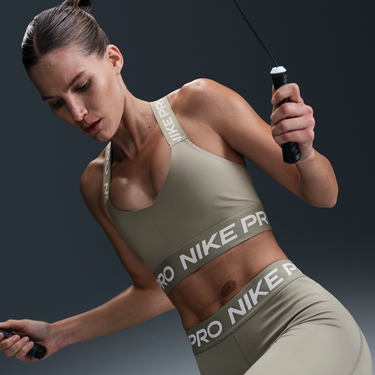 Podprsenka Nike Nike Pro Light-Support Unpadded Sports Bra Zelené | HF5372-320, 4
