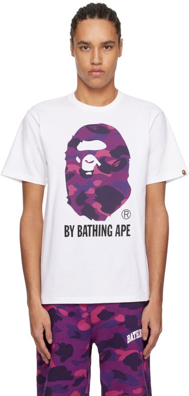 Tričko BAPE Color Camo 'By Bathing Ape' T-Shirt Biela | 001TEK801019M, 0