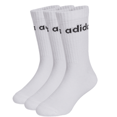 Ponožky adidas Originals Kids' Linear Crew Socks - 3 Pairs Biela | JX6595, 0