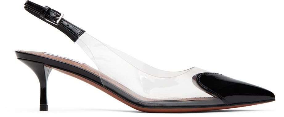 Tenisky a topánky Alaïa Heart Slingback Pumps Čierna | AA3E057CK150, 0