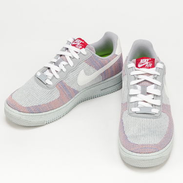 Tenisky a topánky Nike Air Force 1 Crater Flyknit GS Šedá | DH3375-002, 2