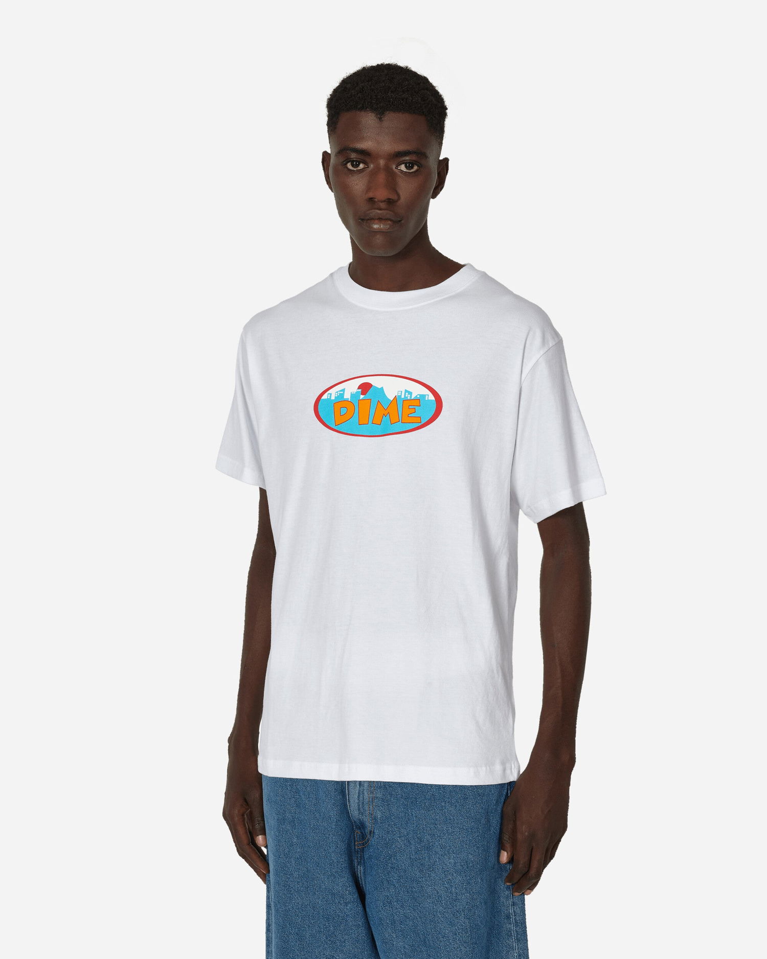Tričko Dime Ville Tee Biela | DIME23D1F27WHT WHT, 1