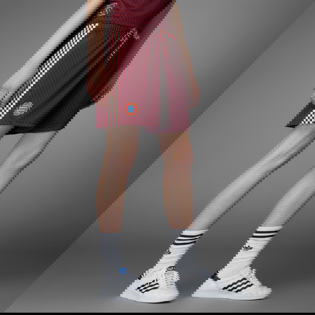 Šortky adidas Performance FC Bayern Terrace Icons Shorts Vínová | JF0598, 0