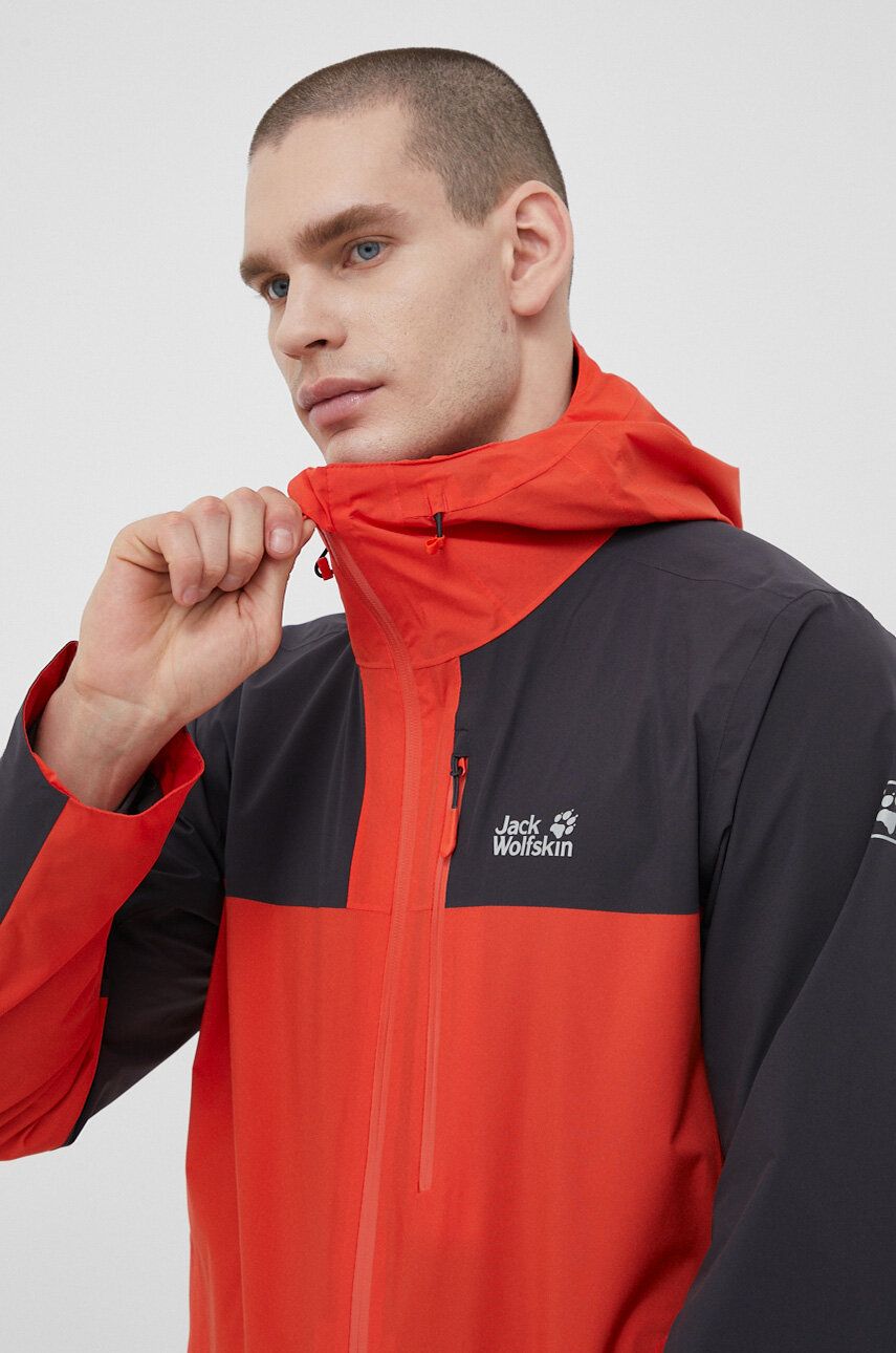 Bunda Jack Wolfskin Jacket Go Hike Červená | 1114051, 0