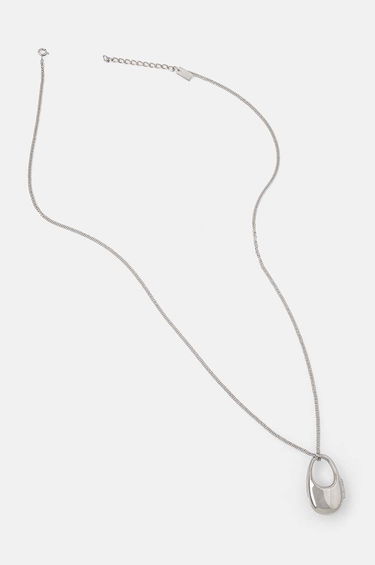 Náhrdelník Coperni Silver-Tone Pendant Necklace Metalická | COPBI12725, 0