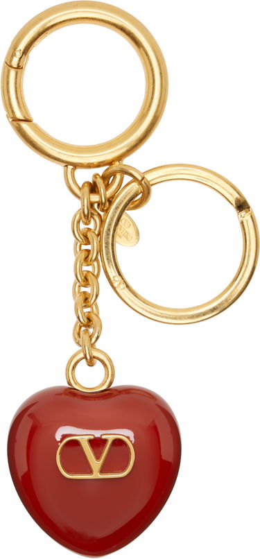 Kľúčenka Valentino Garavani Coeur Royal Bag Charm Keychain Červená | 7W2P0AU2MJP, 0