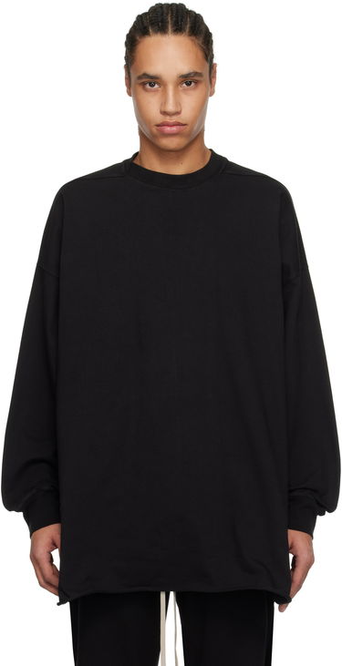 Sveter Rick Owens Rick Owens DRKSHDW Hollywood Tommy Long Sleeve T-Shirt Čierna | DU01E3292 RIGP, 0