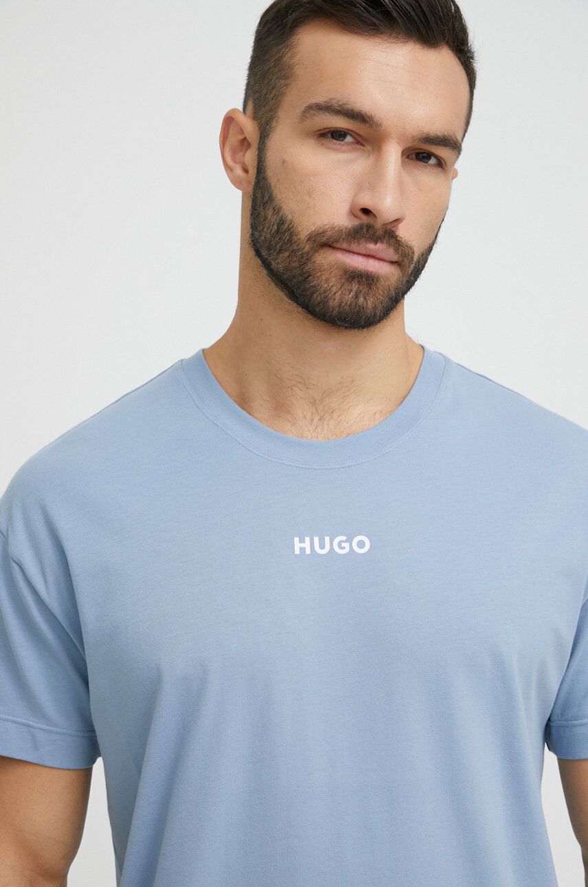 Pyžamo BOSS Pyjama T-Shirt Logo Modrá | 50493057, 0