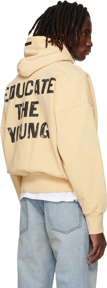 Mikina Fear of God 'Educate' Relaxed-Fit Graphic Hoodie Žltá | FG25FW12-12111BHF-708, 2