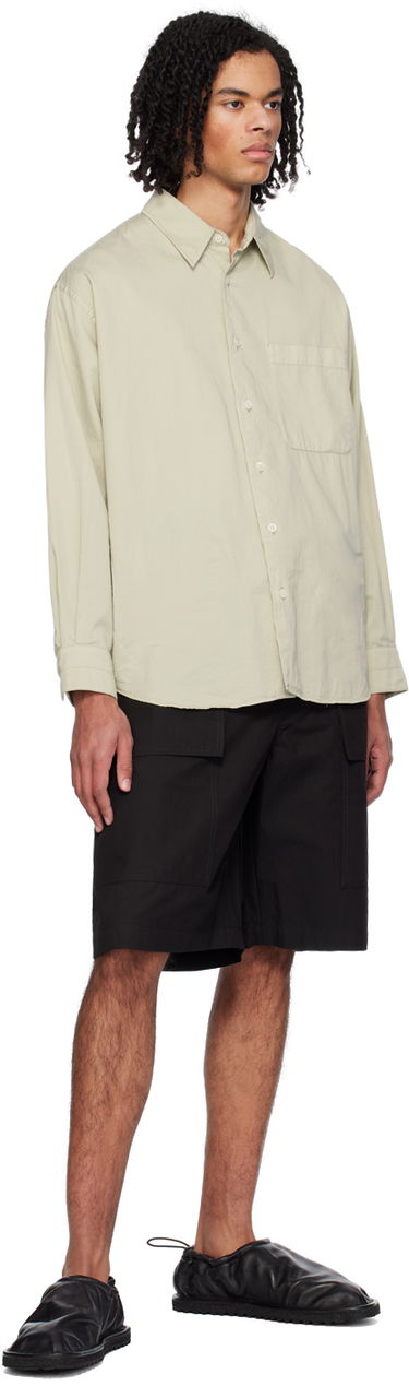 Šortky Studio Nicholson Studio Nicholson Cargo Pocket Shorts Čierna | TILLER SNM - 1142, 3