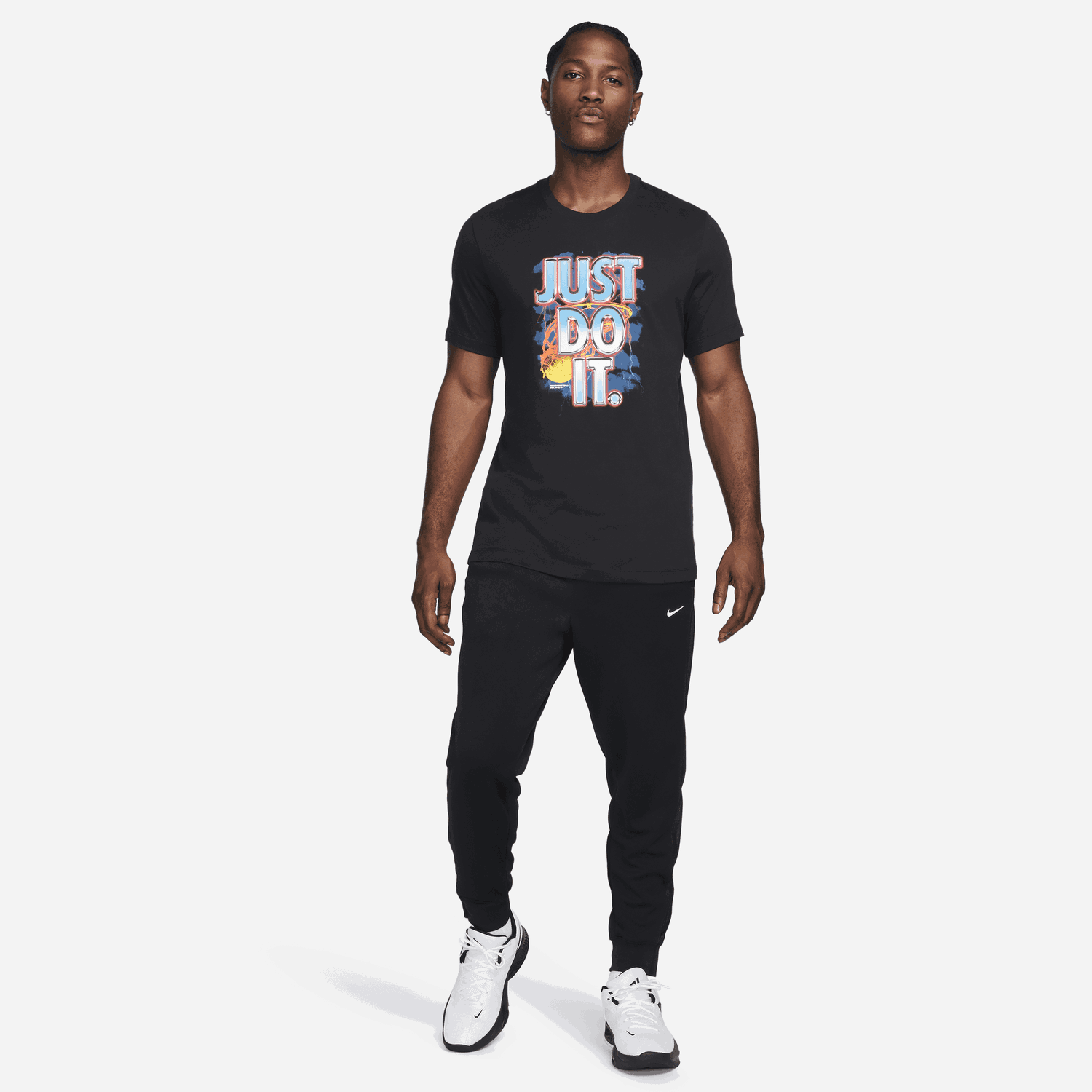 Tričko Nike Dri-FIT JDI Čierna | FN0813-010, 1