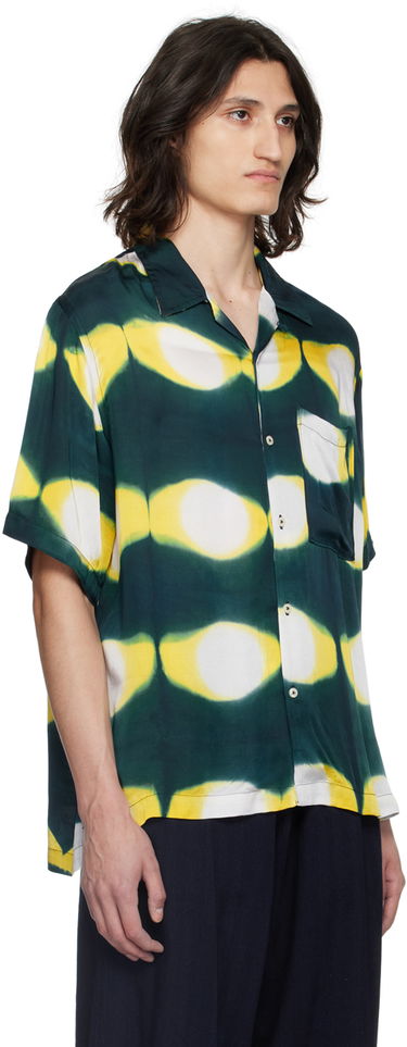 Košeľa Universal Works Universal Works Hand-Dyed Resort Shirt Zelené | 30187, 1