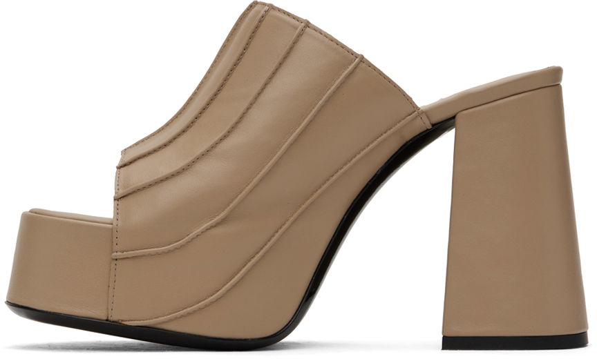 BY FAR Brad Heeled Sandals