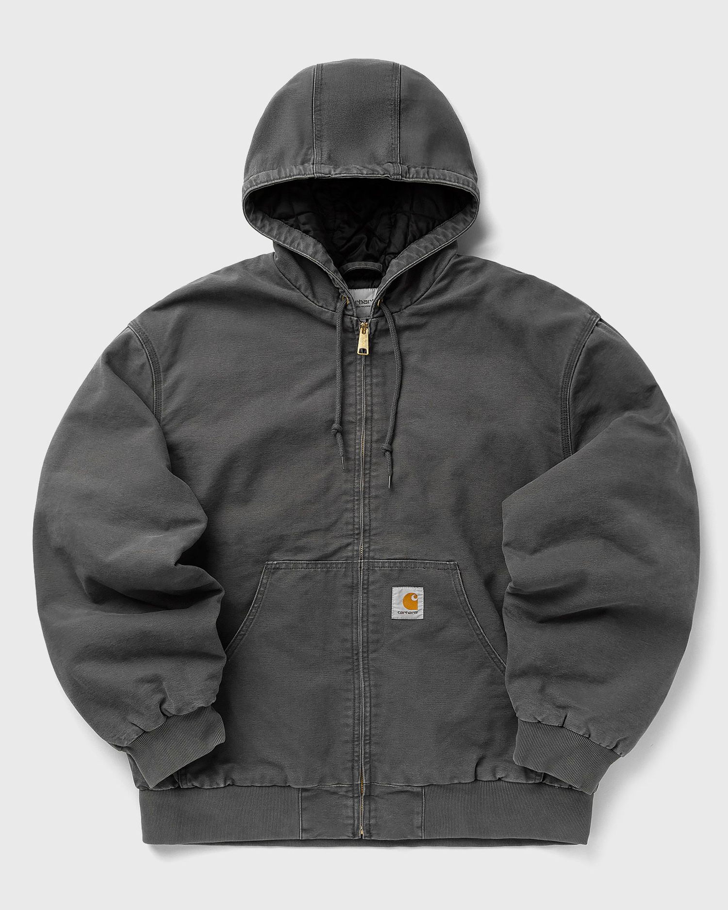 Bunda Carhartt WIP OG Active Hooded Quilted Jacket Šedá | I035891-87.4O, 1