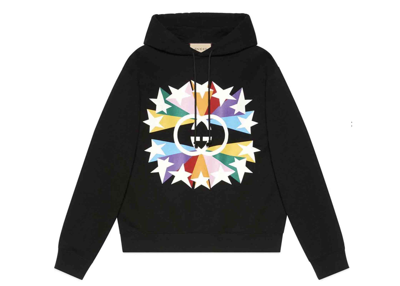 Interlocking G Graphic-Print Hoodie