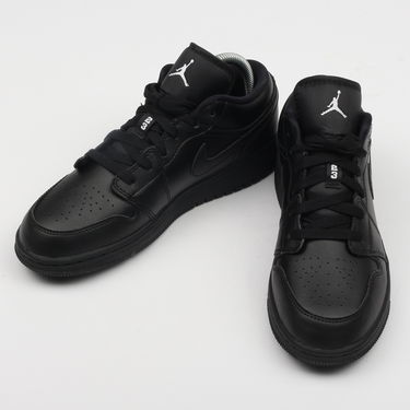 Tenisky a topánky Jordan Air Jordan 1 Low "Black" GS Čierna | 553560-006, 2