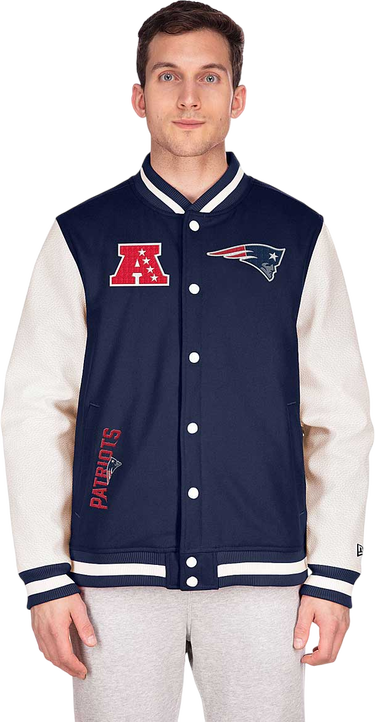 Bunda New Era New England Patriots Varsity Jacket Rôznofarebný | 60395981-60395981, 2