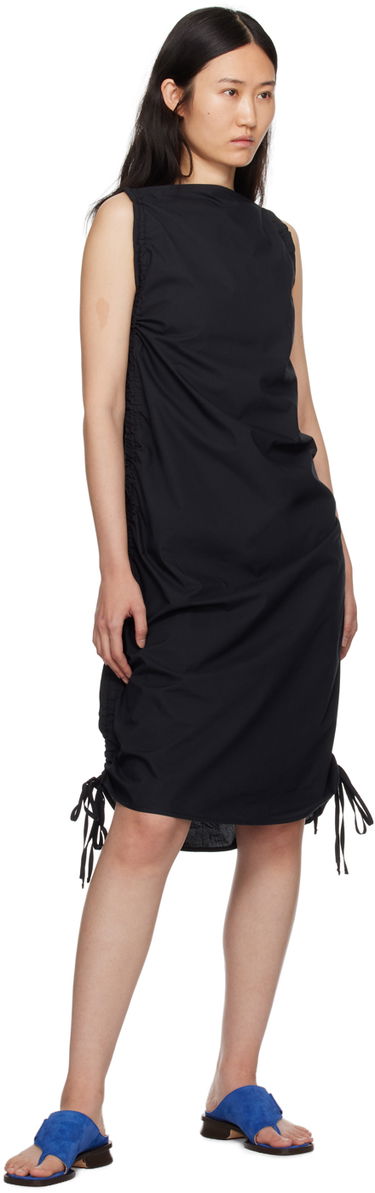 Šaty Baserange Baserange Pictorial Midi Dress Čierna | DRPS-CO-SP24, 3