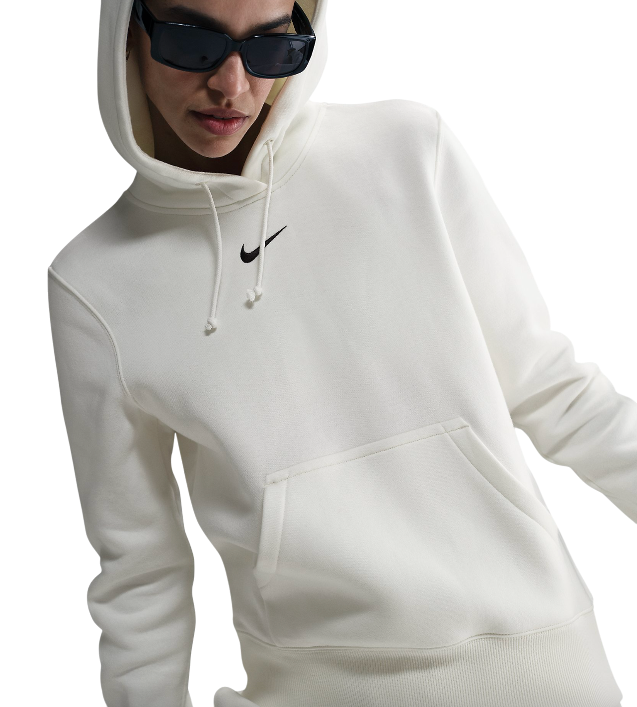 Mikina Nike Nike Phoenix Fleece Hoodie Biela | hf6839-133, 0