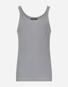Fine-rib Cotton Singlet