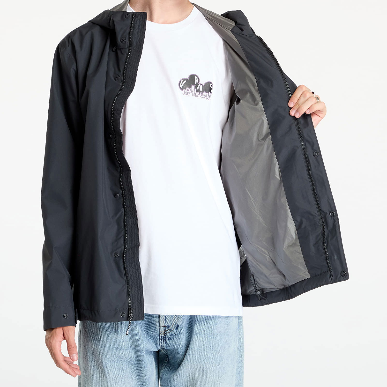 Jackson Glacier Rain Jacket Ink Black