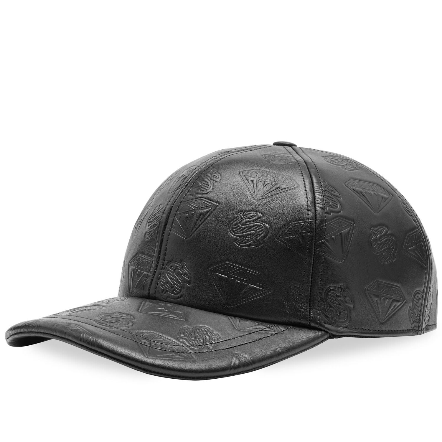 Šiltovka Moncler Genius x BBC Leather Baseball Cap Čierna | 3B000-M3228-03-999, 0